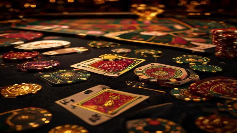 Minh họa chiến lược quản lý vốn khi chơi casino tại AO88